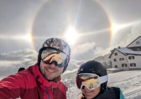 Skifahren in Graubünden